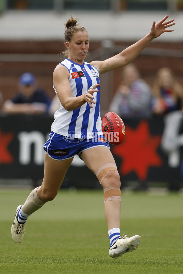 AFLW 2024 Round 06 - North Melbourne v Western Bulldogs - A-55091146