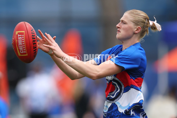 AFLW 2024 Round 06 - North Melbourne v Western Bulldogs - A-55092785