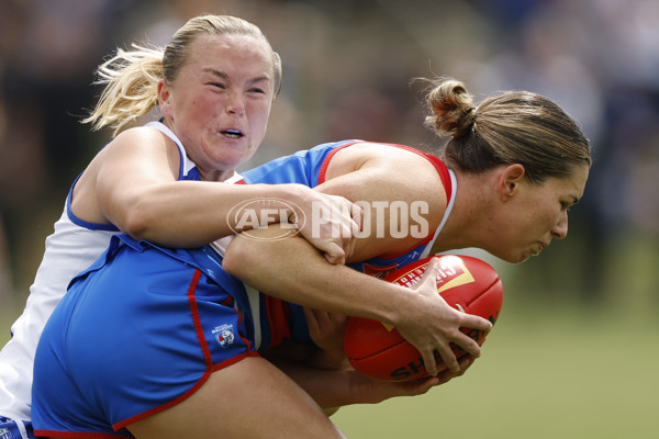 AFLW 2024 Round 06 - North Melbourne v Western Bulldogs - A-55092815