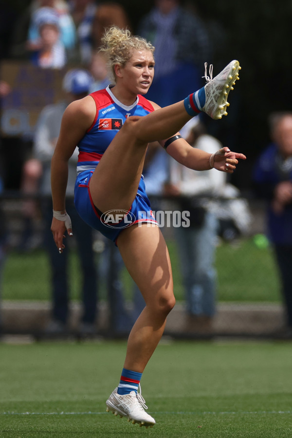 AFLW 2024 Round 06 - North Melbourne v Western Bulldogs - A-55092818