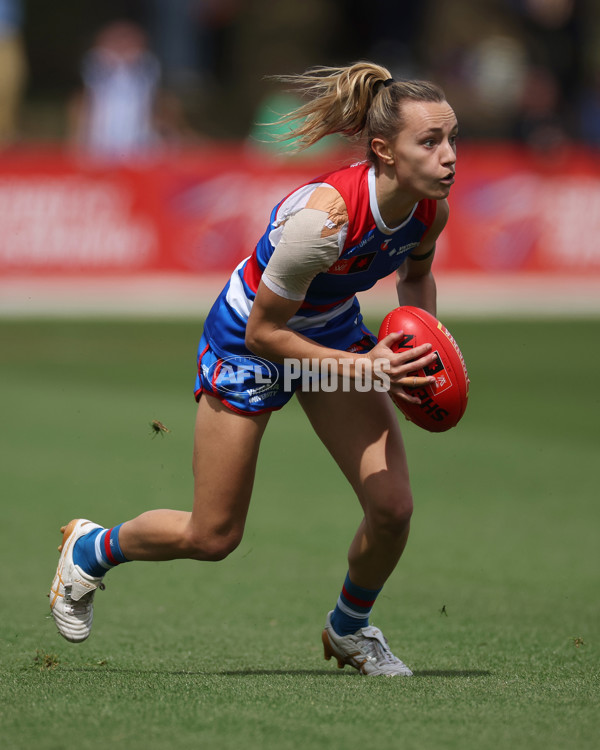 AFLW 2024 Round 06 - North Melbourne v Western Bulldogs - A-55092823