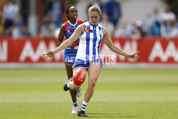 AFLW 2024 Round 06 - North Melbourne v Western Bulldogs - A-55092835