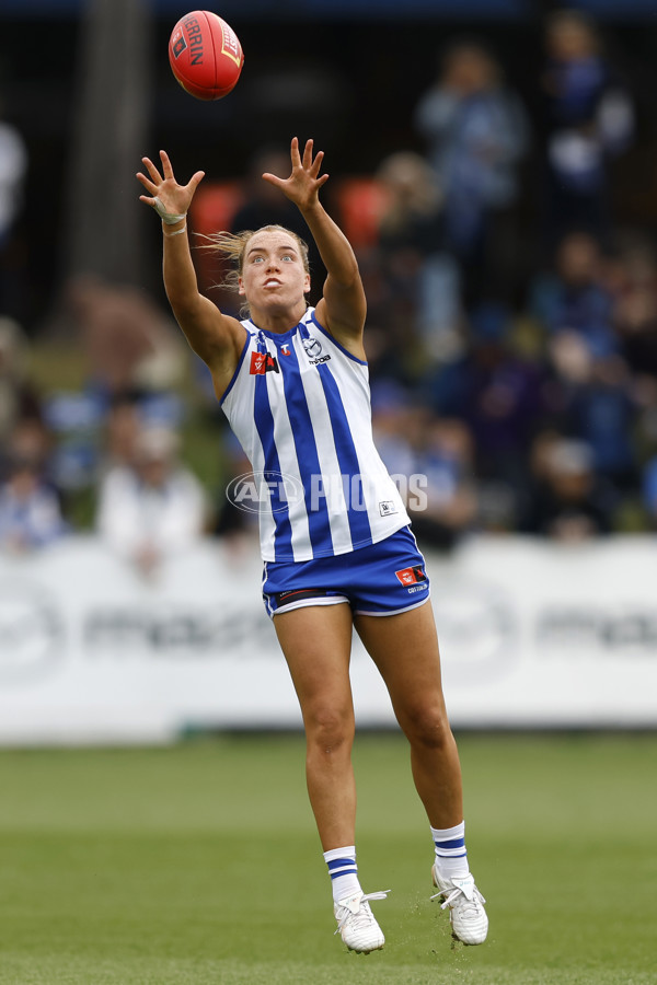 AFLW 2024 Round 06 - North Melbourne v Western Bulldogs - A-55092841