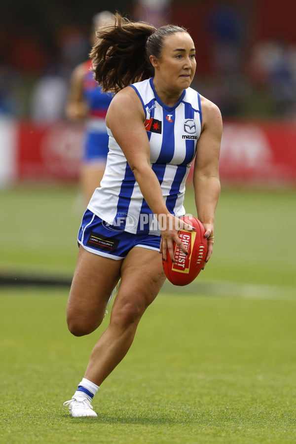 AFLW 2024 Round 06 - North Melbourne v Western Bulldogs - A-55092846