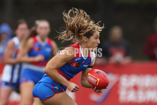 AFLW 2024 Round 06 - North Melbourne v Western Bulldogs - A-55092848