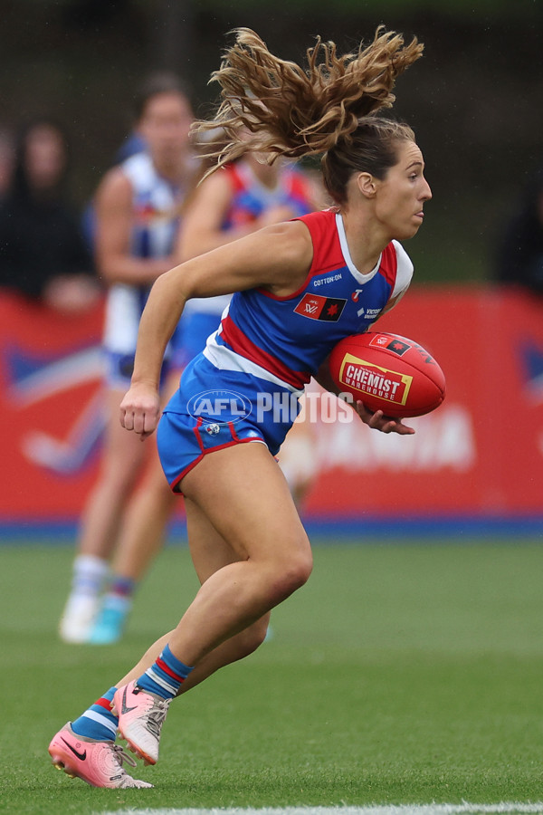 AFLW 2024 Round 06 - North Melbourne v Western Bulldogs - A-55095001