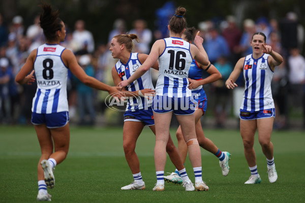 AFLW 2024 Round 06 - North Melbourne v Western Bulldogs - A-55095006