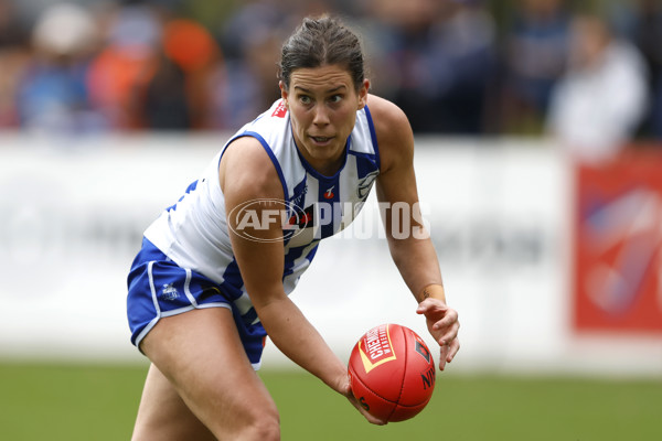 AFLW 2024 Round 06 - North Melbourne v Western Bulldogs - A-55095063