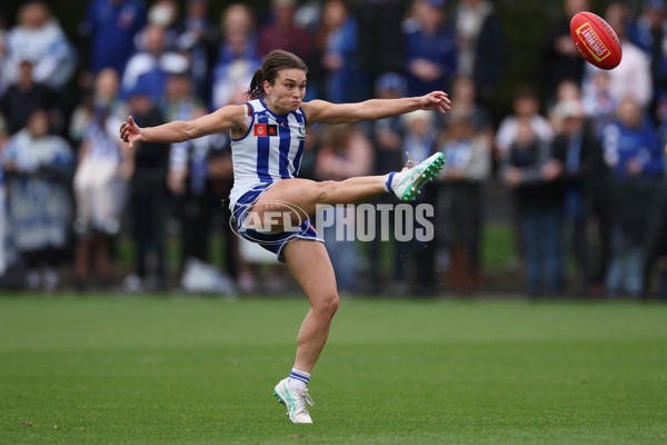 AFLW 2024 Round 06 - North Melbourne v Western Bulldogs - A-55095073