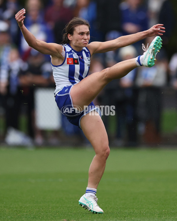 AFLW 2024 Round 06 - North Melbourne v Western Bulldogs - A-55095077