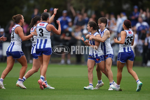 AFLW 2024 Round 06 - North Melbourne v Western Bulldogs - A-55096149