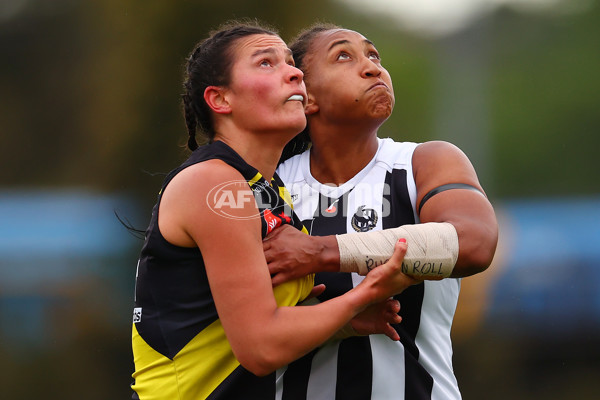AFLW 2024 Round 06 - Richmond v Collingwood - A-55096181