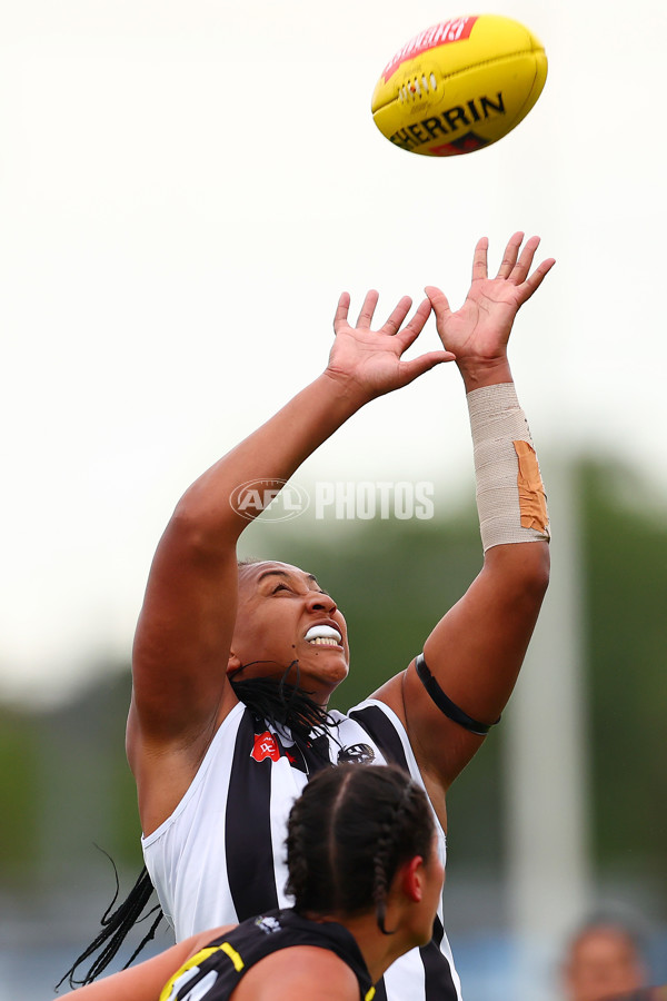 AFLW 2024 Round 06 - Richmond v Collingwood - A-55096190