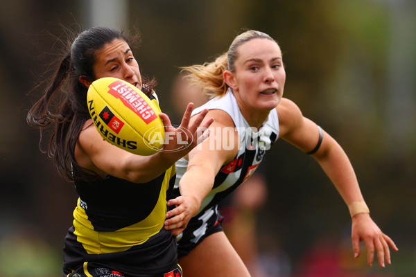 AFLW 2024 Round 06 - Richmond v Collingwood - A-55096199