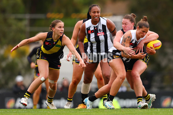 AFLW 2024 Round 06 - Richmond v Collingwood - A-55098384