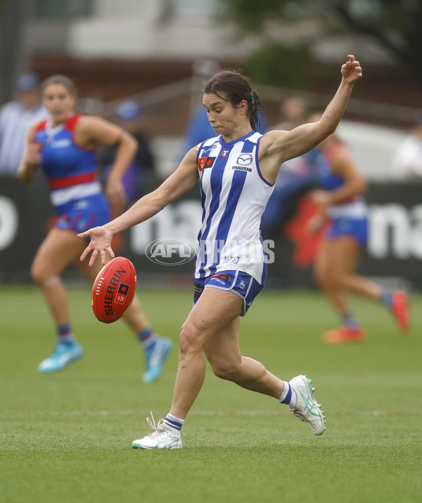 AFLW 2024 Round 06 - North Melbourne v Western Bulldogs - A-55098427