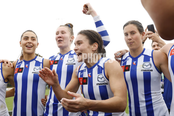 AFLW 2024 Round 06 - North Melbourne v Western Bulldogs - A-55099891