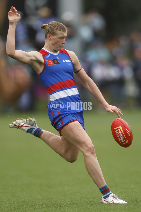 AFLW 2024 Round 06 - North Melbourne v Western Bulldogs - A-55099897