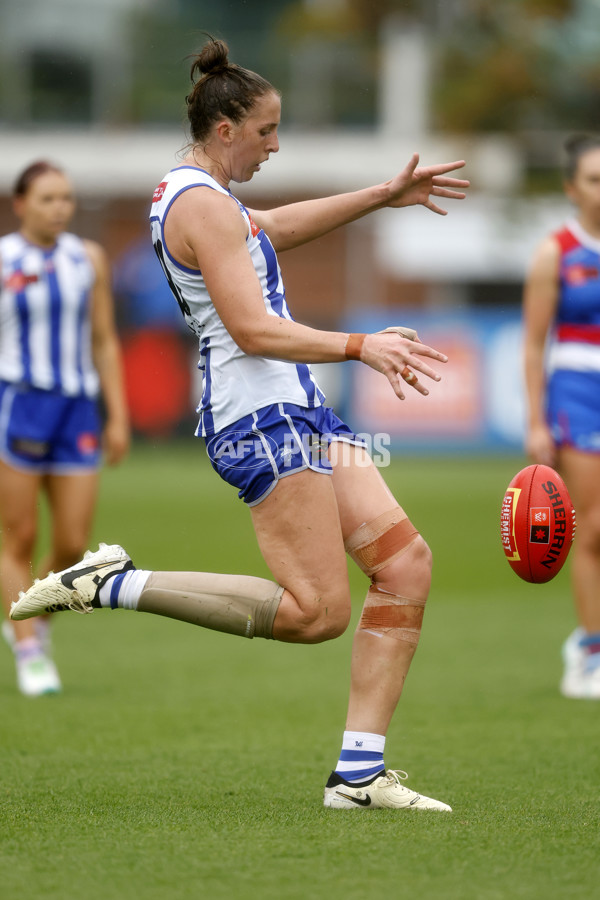 AFLW 2024 Round 06 - North Melbourne v Western Bulldogs - A-55099914