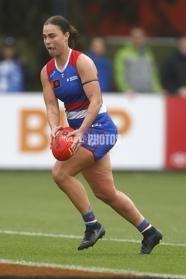 AFLW 2024 Round 06 - North Melbourne v Western Bulldogs - A-55101261