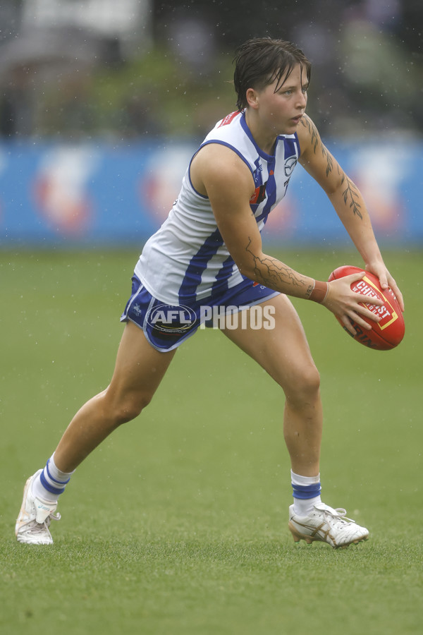 AFLW 2024 Round 06 - North Melbourne v Western Bulldogs - A-55101269