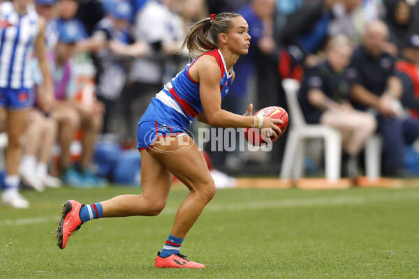 AFLW 2024 Round 06 - North Melbourne v Western Bulldogs - A-55102903