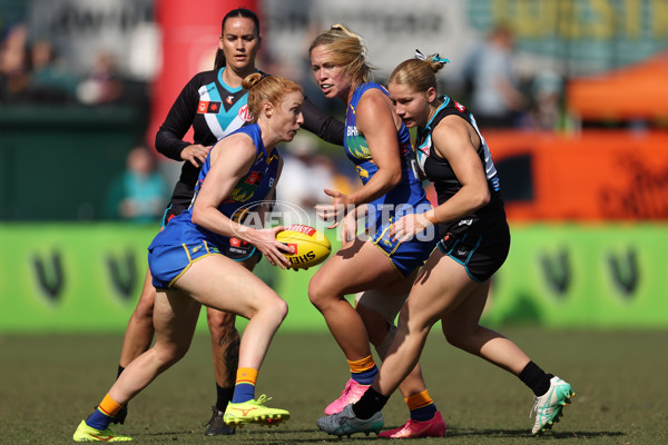 AFLW 2024 Round 06 - West Coast v Port Adelaide - A-55102967