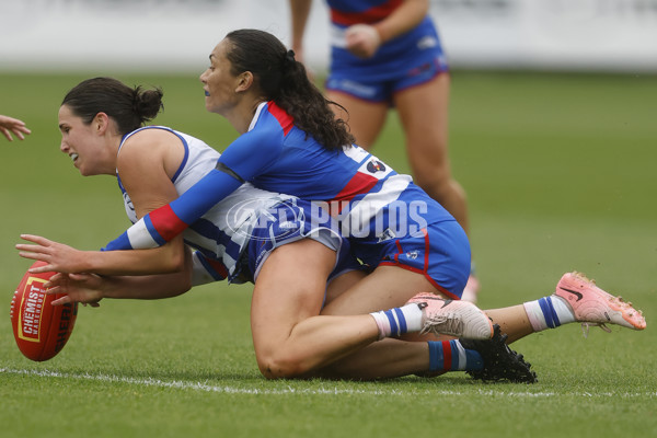 AFLW 2024 Round 06 - North Melbourne v Western Bulldogs - A-55104002