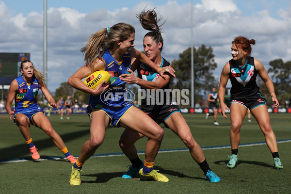 AFLW 2024 Round 06 - West Coast v Port Adelaide - A-55104036