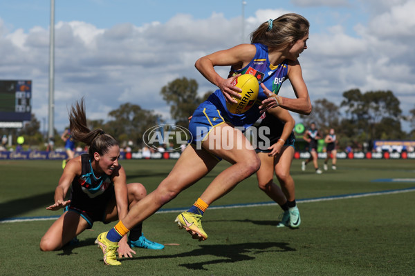 AFLW 2024 Round 06 - West Coast v Port Adelaide - A-55104046