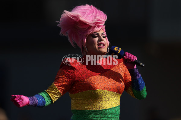 AFLW 2024 Round 06 - West Coast v Port Adelaide - A-55104064