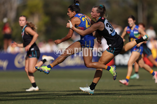 AFLW 2024 Round 06 - West Coast v Port Adelaide - A-55104082