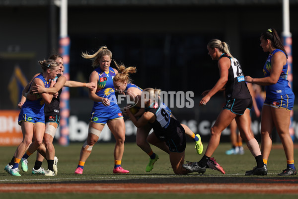 AFLW 2024 Round 06 - West Coast v Port Adelaide - A-55105944