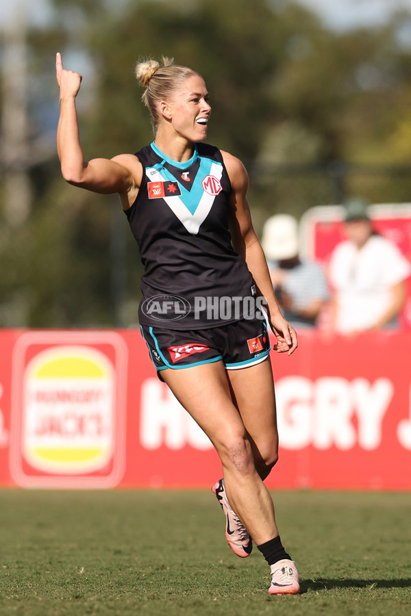 AFLW 2024 Round 06 - West Coast v Port Adelaide - A-55105952