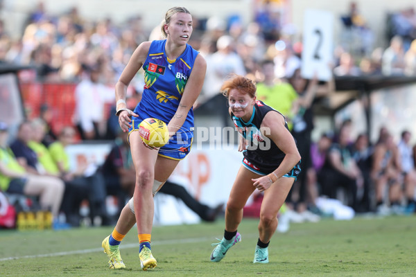 AFLW 2024 Round 06 - West Coast v Port Adelaide - A-55105978