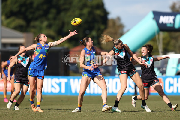 AFLW 2024 Round 06 - West Coast v Port Adelaide - A-55105979