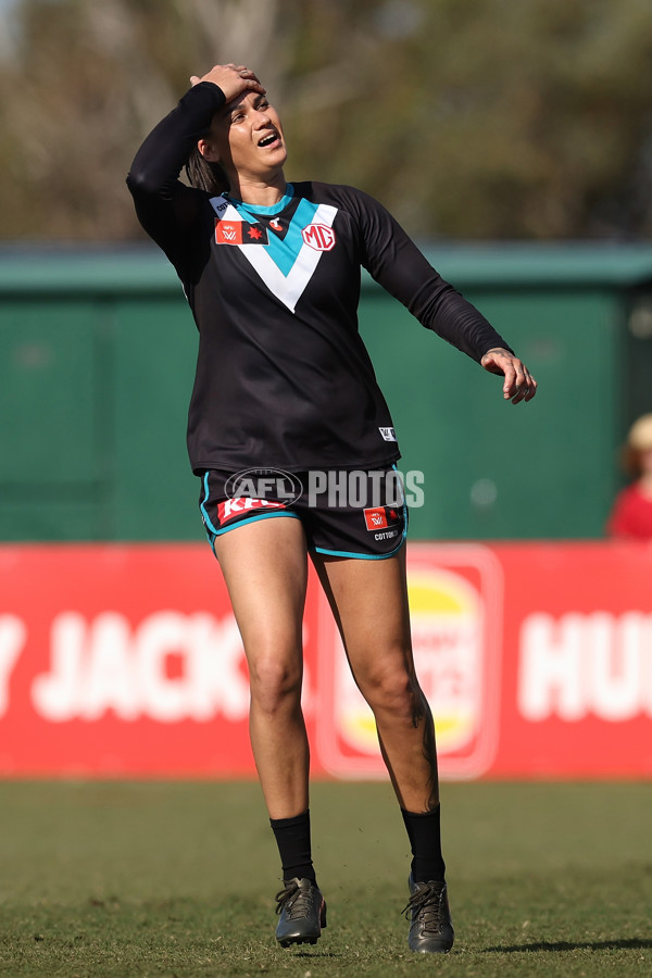 AFLW 2024 Round 06 - West Coast v Port Adelaide - A-55105980