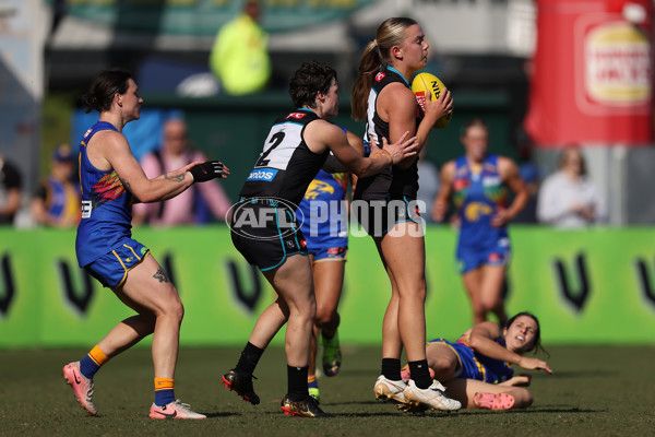 AFLW 2024 Round 06 - West Coast v Port Adelaide - A-55106915