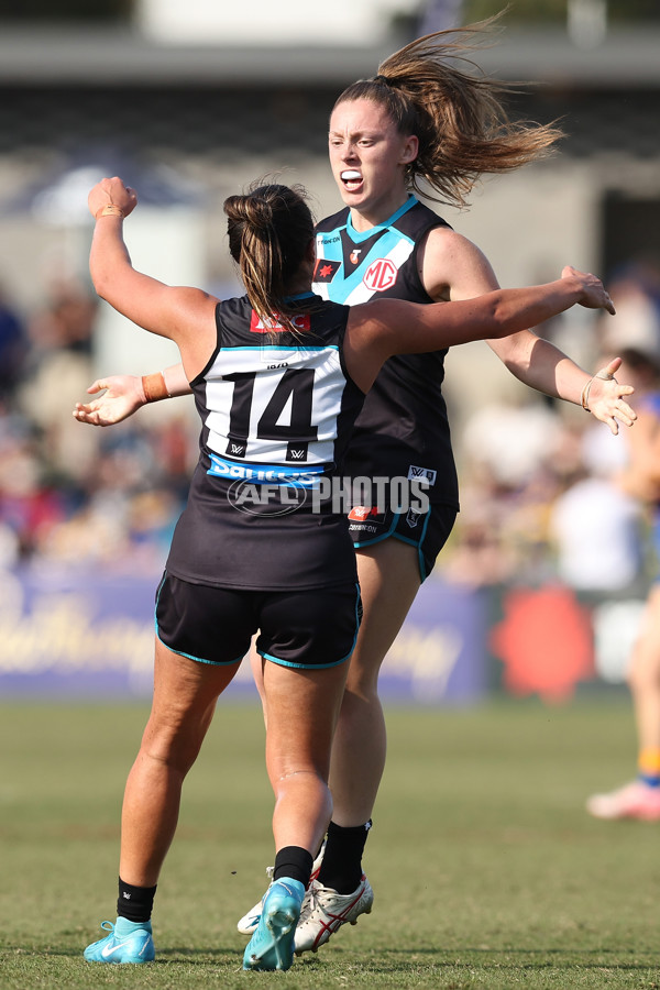 AFLW 2024 Round 06 - West Coast v Port Adelaide - A-55106916