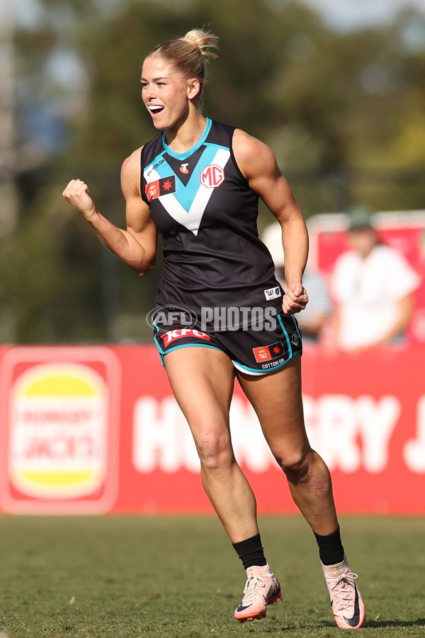 AFLW 2024 Round 06 - West Coast v Port Adelaide - A-55106925