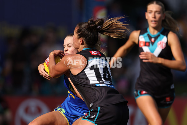 AFLW 2024 Round 06 - West Coast v Port Adelaide - A-55106984