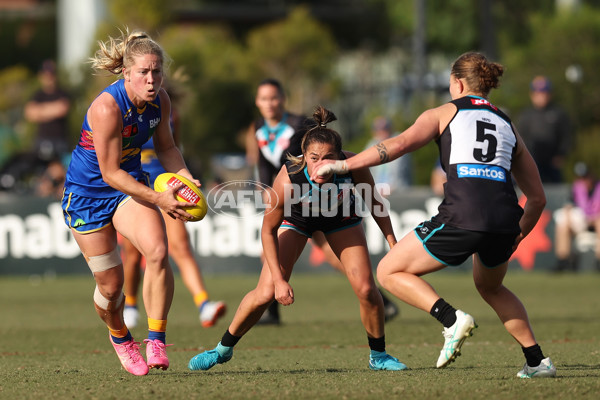 AFLW 2024 Round 06 - West Coast v Port Adelaide - A-55107010