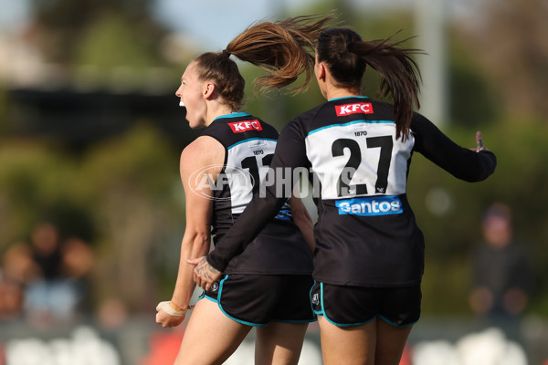 AFLW 2024 Round 06 - West Coast v Port Adelaide - A-55107013