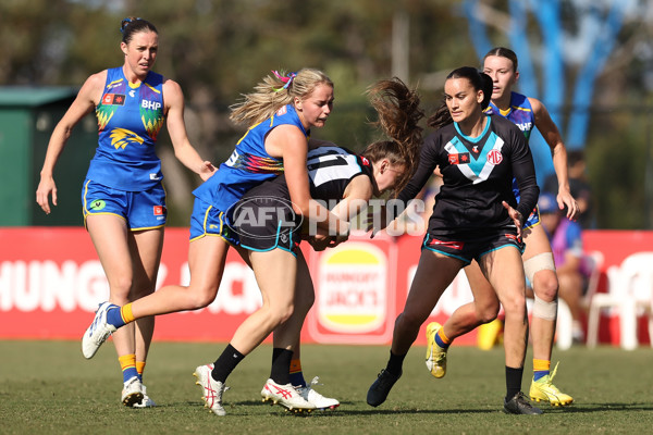 AFLW 2024 Round 06 - West Coast v Port Adelaide - A-55108838