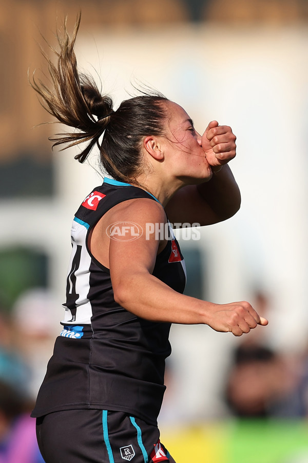 AFLW 2024 Round 06 - West Coast v Port Adelaide - A-55108846