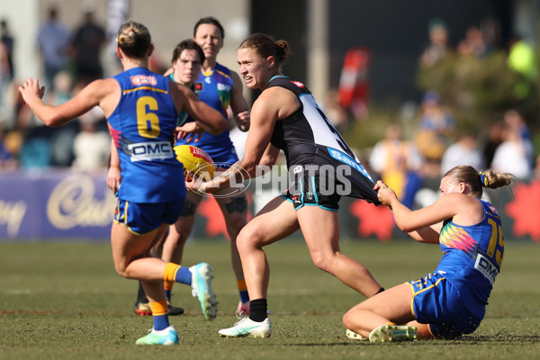 AFLW 2024 Round 06 - West Coast v Port Adelaide - A-55108851