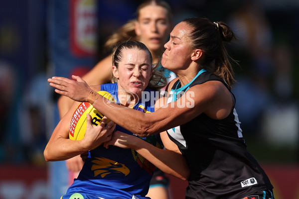 AFLW 2024 Round 06 - West Coast v Port Adelaide - A-55108852