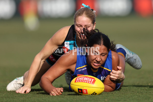 AFLW 2024 Round 06 - West Coast v Port Adelaide - A-55108861