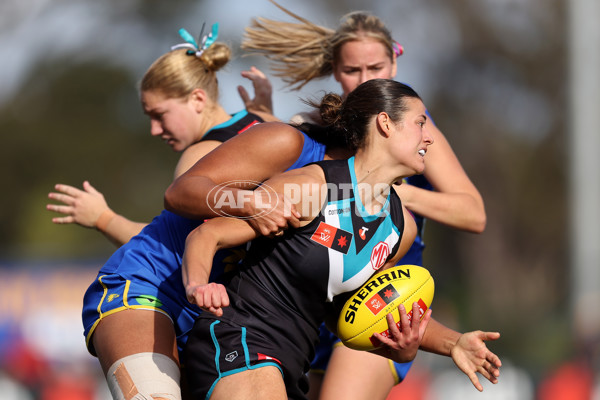 AFLW 2024 Round 06 - West Coast v Port Adelaide - A-55108863