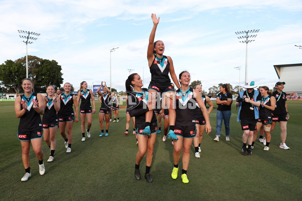 AFLW 2024 Round 06 - West Coast v Port Adelaide - A-55108913